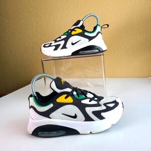 Nike Kids Sneakers Black White Yellow